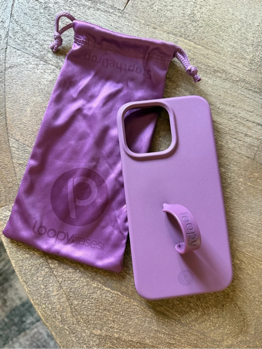 Loopy Case Lavender Purple Phone Case with Loopy Strap